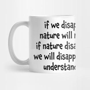 protect the nature Mug